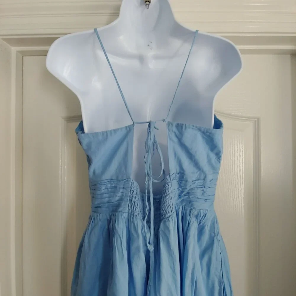 Abercrombie & Fitch Dress Festival Boho Coastal Softgirl Romantic Effortless XLT